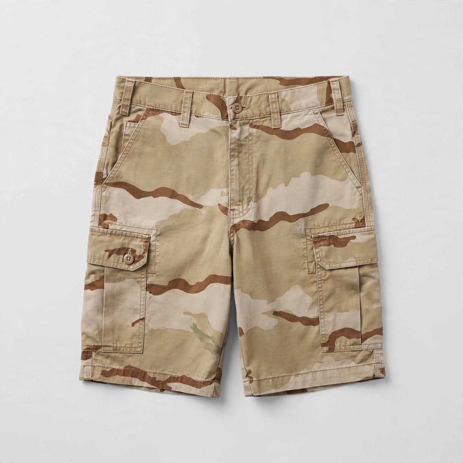 Custom Camouflage Cargo Shorts